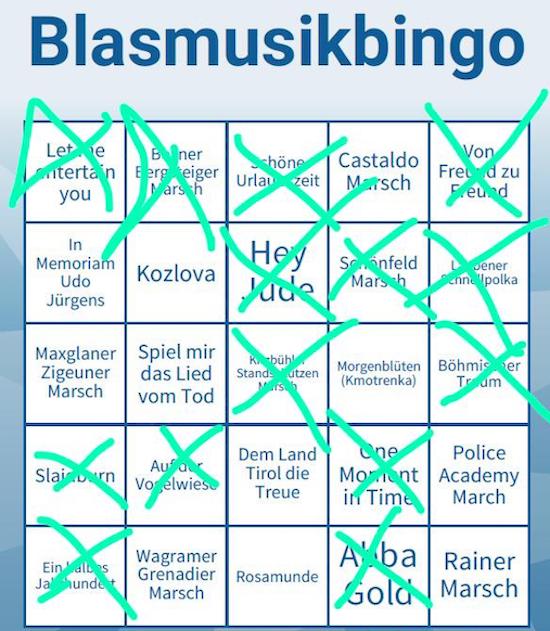 Blasmusikbingo